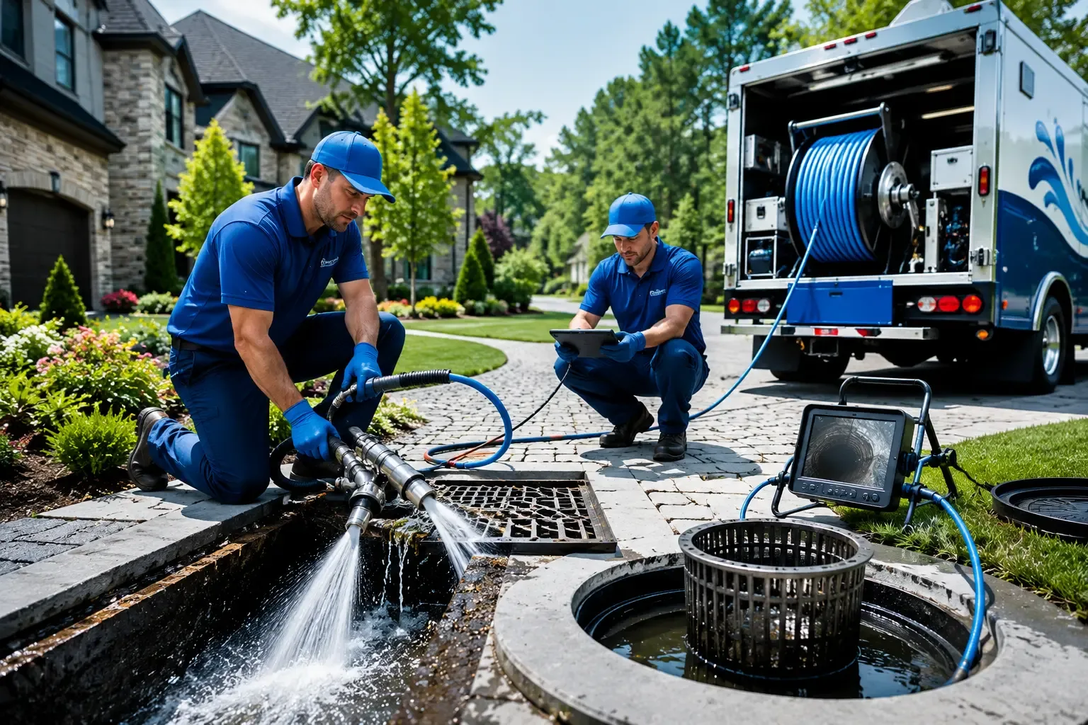 Local outdoor drain cleaning professionals in Stevenson, MD