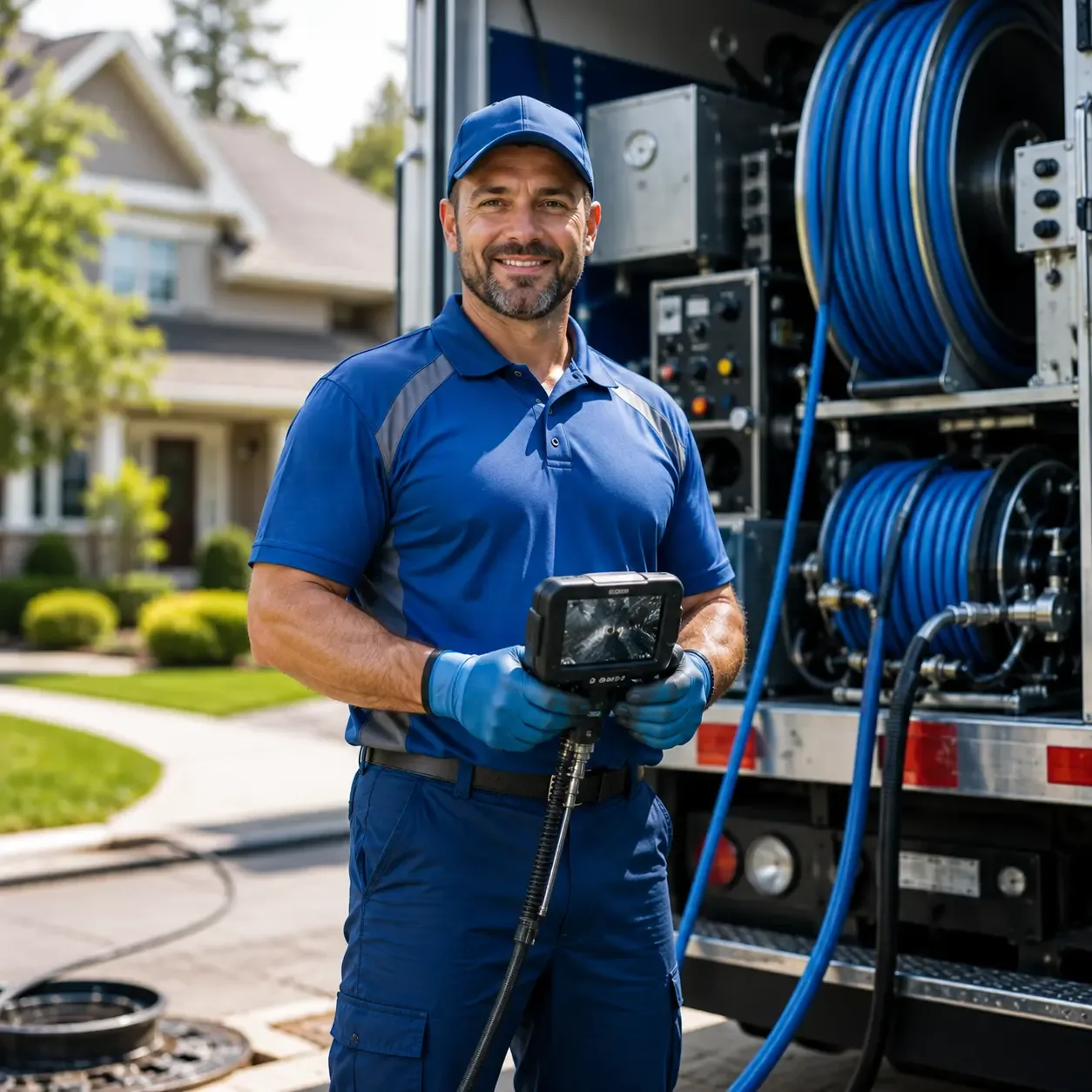 Local outdoor drain cleaning specialists in Stevenson, MD